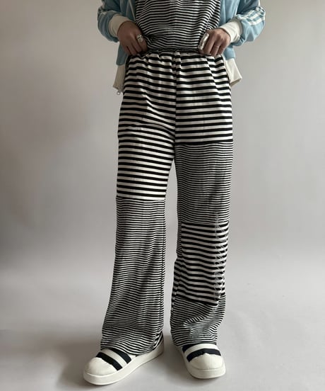 【RE;CIRCLE】 RE Border Easy Pants  /  250403-006