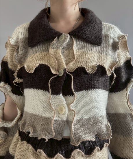 【RE;CIRCLE】 RE Mellow Mohair Knit Set up/ 251127-002