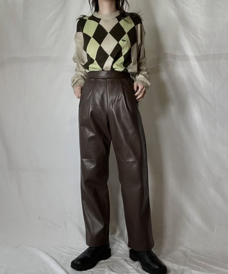 【USED】 LACOSTE Acrylic Knit ① / 220111-006