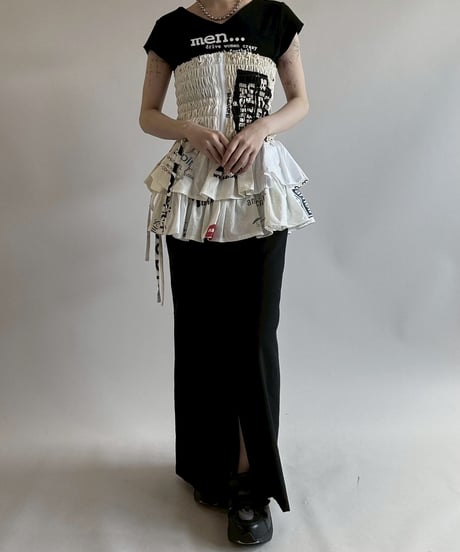 【RE;CIRCLE】 Re Eco Bag Maki Skirt /  250626-011