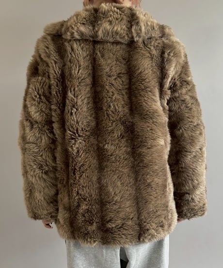 【USED】 Fake Fur Down Jacket / 260104-008