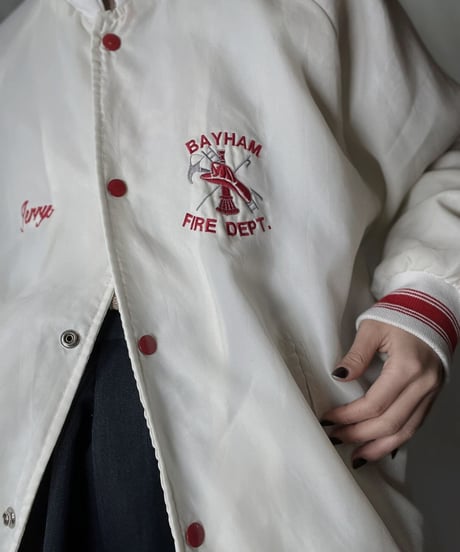 【USED】　Nylon Stadium Jumper/220127-011