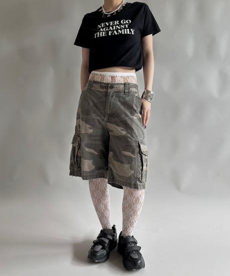 【USED】 RESIZED 00s NEVER GO AGAINET T-Shirt / 250830-003