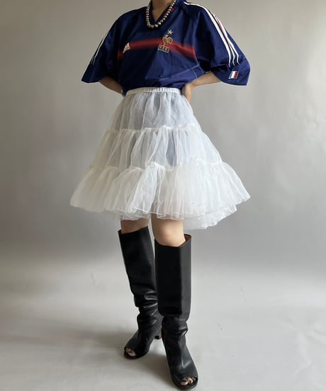 【USED】 adidas FRANCE Soccer Shirt /240831-025