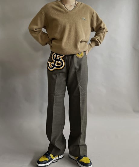 【USED】 JCPenny Acrylic Knit Pullover Camel / 230204-011