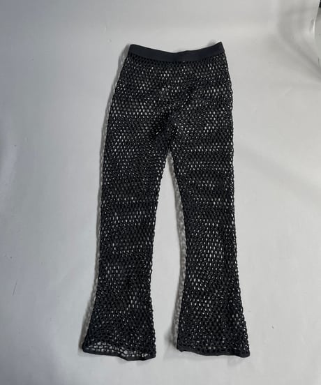 【USED】 Mesh Semi Flare Pants/ 240914-051