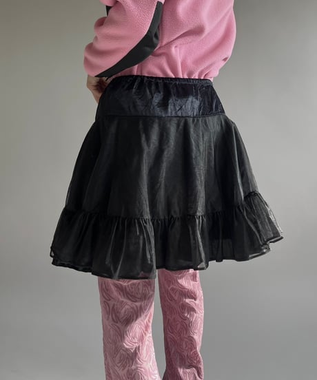 【USED】 Sheer Mini Skirt /241228-004