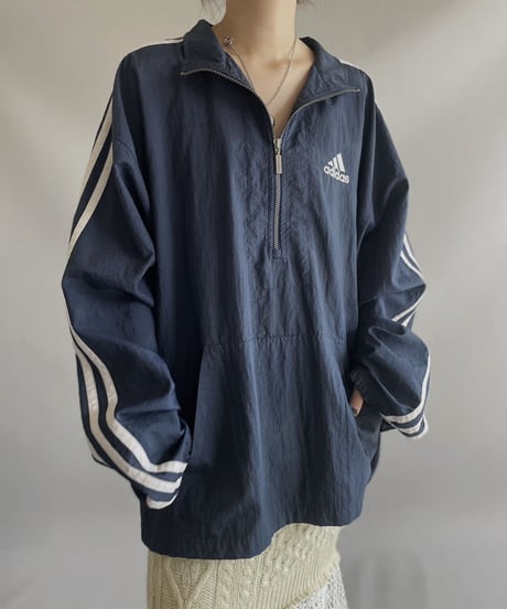 【USED】 adidas Nylon Pullover Top/ 231026-010
