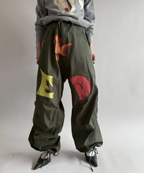 【USED】 END IS NEAR Military Over Pants  / 250329-005