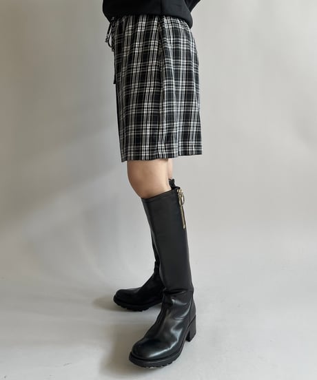 【USED】 LIZ GOLF Check Pattern Shorts /250118-004