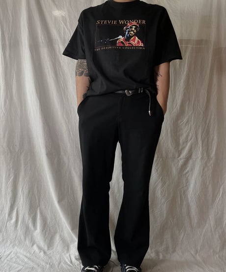 【USED】 S/S T-shirt STEVIE WONDER/210526-025
