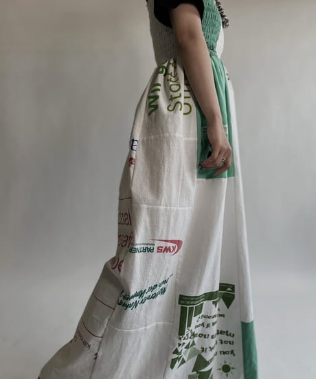 【RE;CIRCLE】RE Eco-Friendly Bag Camisole One-piece / 220512-017