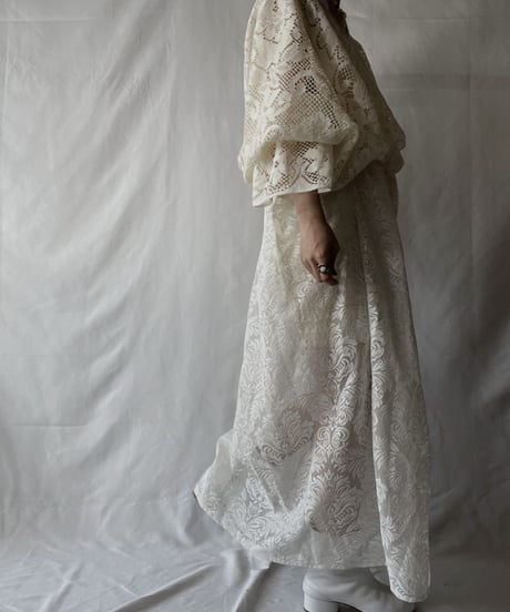 【RE;CIRCLE】  RE Lace L/S One-piece/20210819-047