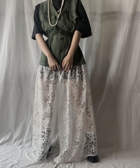 【RE;CIRCLE】 RE Lace×Fatique N/S One-piece①/210714-012