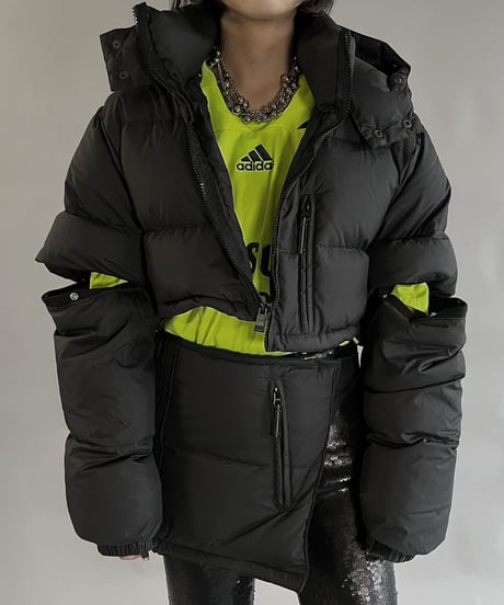 【RE;CIRCLE】 RE Down Short Jacket + Waist Bag /240104-007