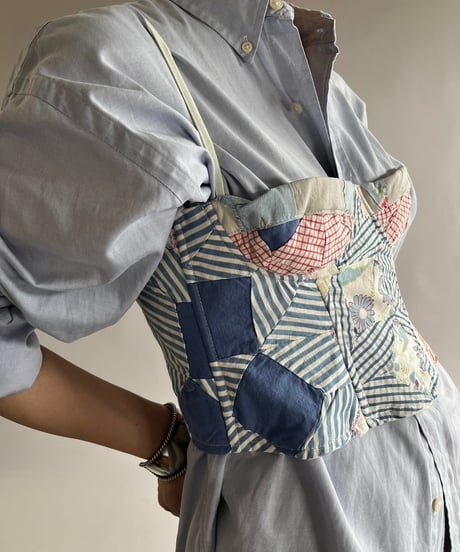 【RE;CIRCLE】 Re Corset Quilt /  240926-012
