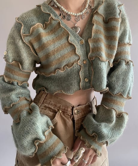 【RE;CIRCLE】 RE Mellow Knit Cardigan /  241121-001