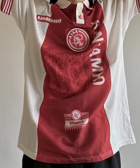 【USED】 UMBRO 97~98's AJAX Soccer Shirt/ 250607-048