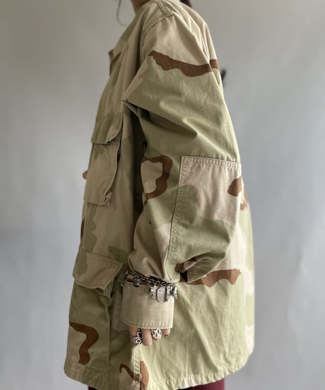 【USED】 Army Camouflage Jacket  / 221217-003