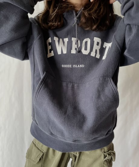 【USED】   Champion Reverse Weave Hoodie NEWPORT/211007-025