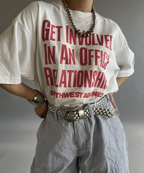【USED】 Made in USA  90's Fruit of the Loom SOUTHWEST T-Shirt /240824-019