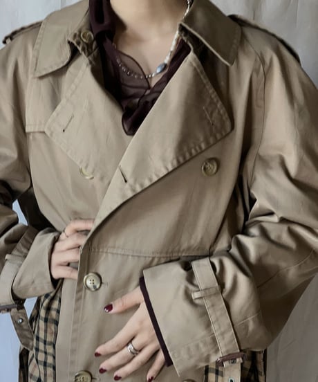 【RE;CIRCLE】 Remake Trench Coat /210318-005
