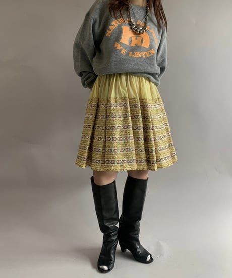 【USED】 Made in USA 90's Natural Helpers Sweat Top  /241102-021