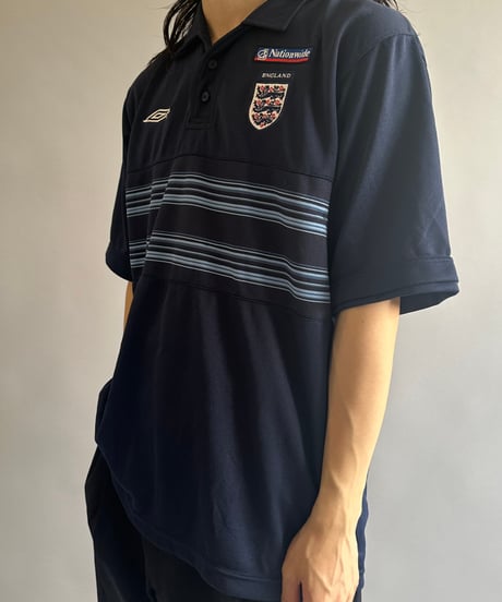 【USED】 UMBRO ENGLAND  Soccer Shirt  /240603-082