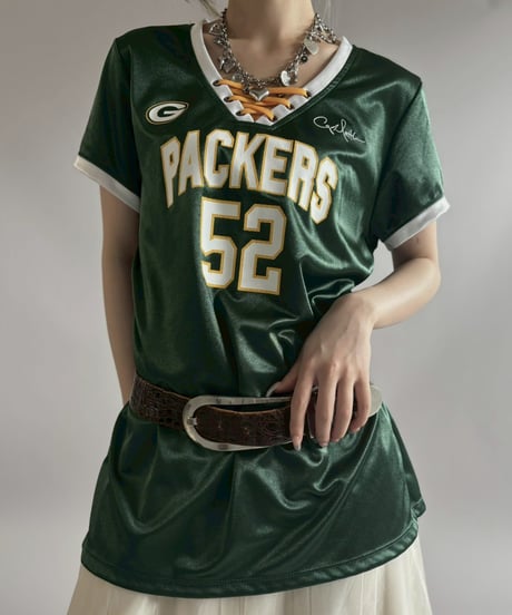 【USED】 GREEN BAY PACKERS Jersey Top / 260516-007