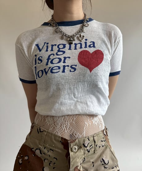 【USED】 70's Virginia is for Lovers T-Shirt / 250719-013