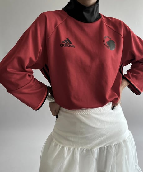 【USED】 adidas F.C.KOBENHAVN L/S Soccer Shirt /240921-007