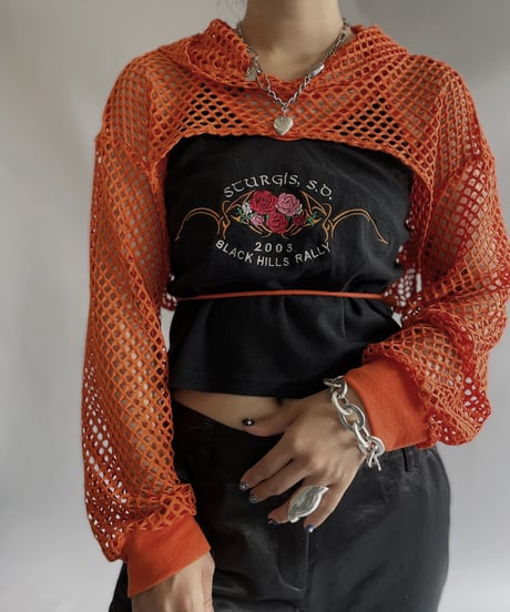 【USED】  L/S Mesh top / 230916-015