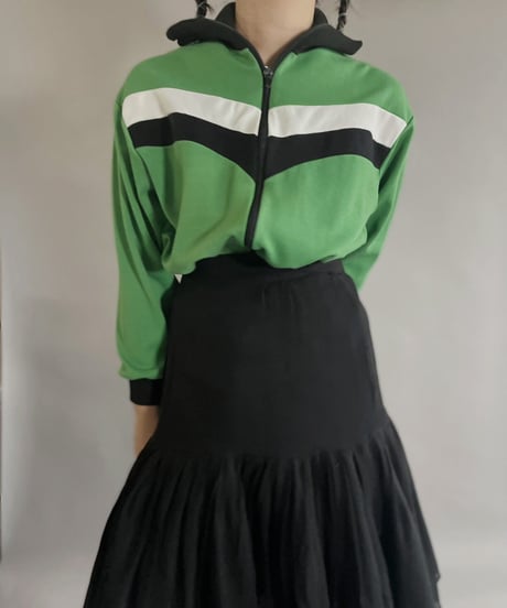 【USED】 Jdeal Sieger Jersey Top Green / 230225-001