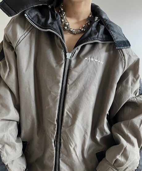 【USED】 AIR WALK Reversible Hooded Jacket /241228-014