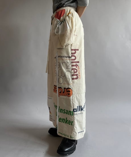 【RE;CIRCLE】RE Eco-Friendly Bag Belt Bag Skirt  / 240905-035