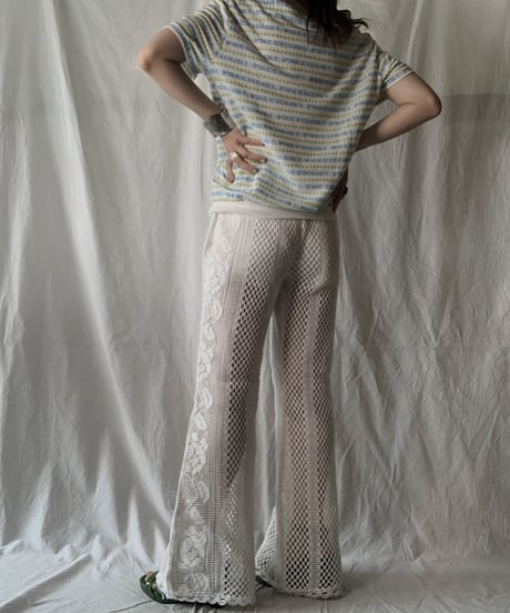 【RE;CIRCLE】 RE Crochet Pants① / 210630-010