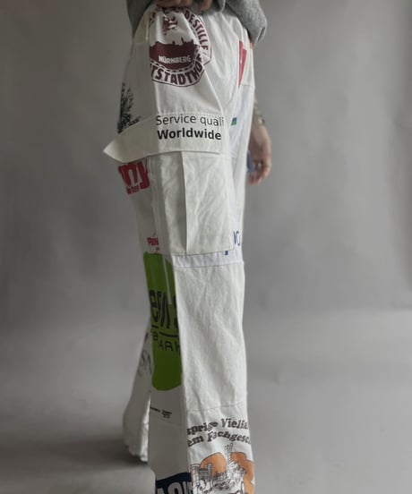 【RE;CIRCLE】RE Eco-Friendly Bag Rraw Cord Pants / 230427-019