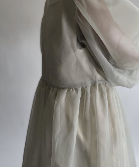 【RE;CIRCLE】 RE Sheer Light Green One-piece / 220721-007