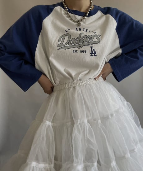 【USED】 S/S Dodgers raglan T-shirt / 230603-006