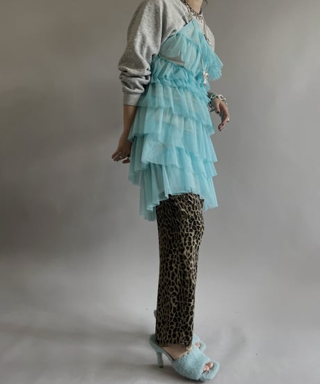 【USED】 Tiered Camisole One-Piece /240414-029