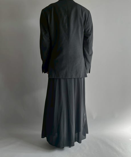 【USED】 Cotton Cashmere Border Knit / 251122-014