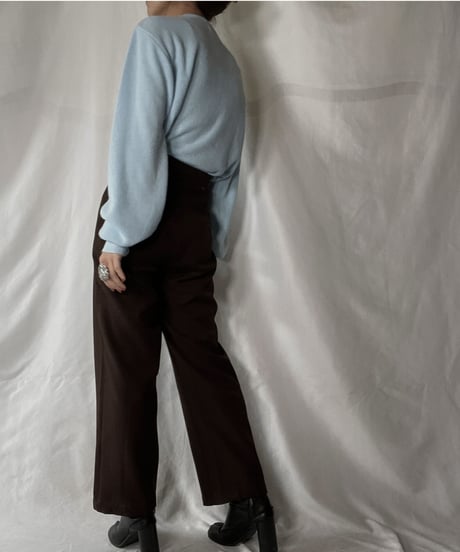 【USED】   LACOSTE Knit Top②/211126-008