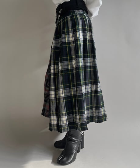 【RE;CIRCLE】 RE Kilt Long Skirt / 250102-007