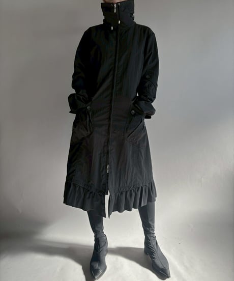 【USED】 Design Nylon Coat /251220-018