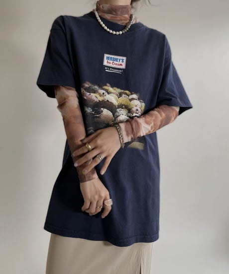【USED】 HERSHEY'S Ice Cream Short Sleeves T-shirt / 220507-014