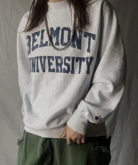 【USED】  Champion Reverse Weave Sweat BELMONT UNIV./210516-015