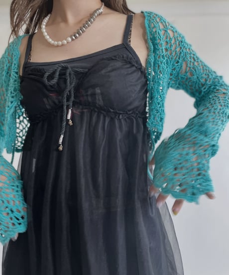 【USED】 See-through Camisole One-piece / 220430-015