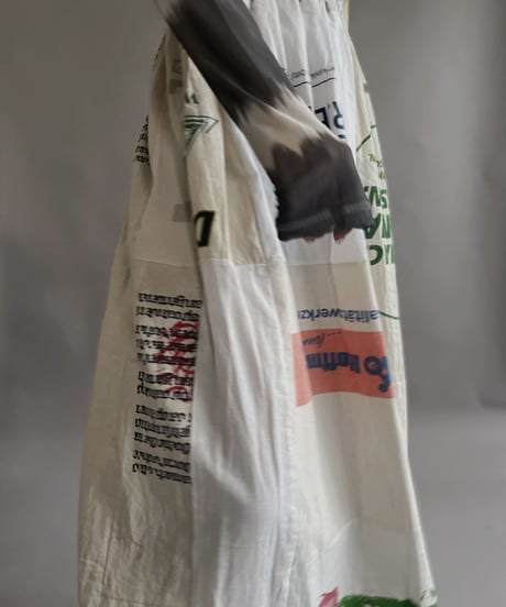 【RE;CIRCLE】RE Eco-Friendly Bag Shirring One-piece / 230327-020