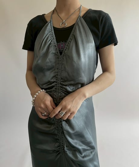 【USED】 Design Camisole Long One-Piece /250426-015