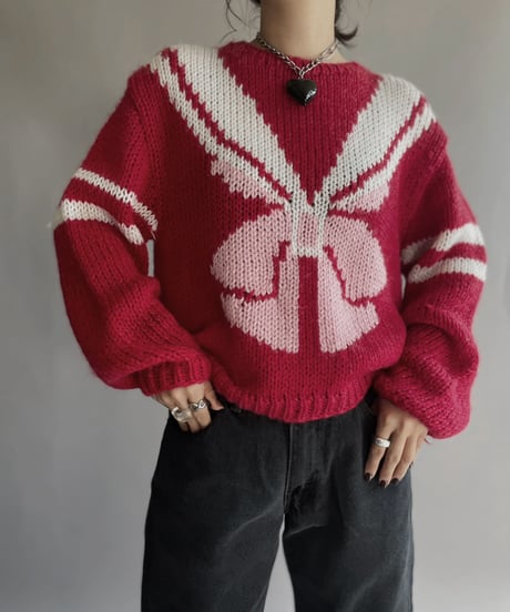 【USED】  Knit Sweater / 221029-024